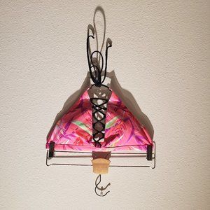 VS PINK Birds of Paradise Hot Pink Top